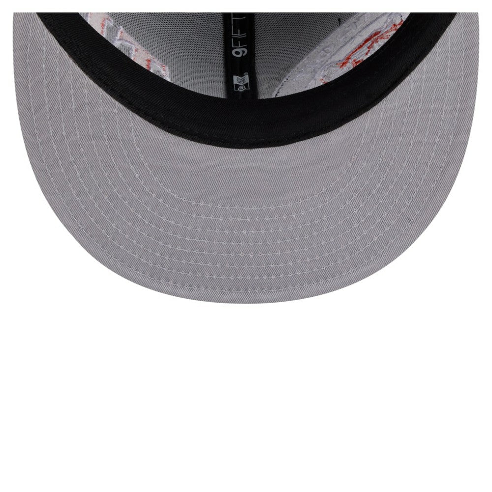 Detroit Tigers Stretched Two-Tone 9FIFTY Adjustable Hat Navy/Orange