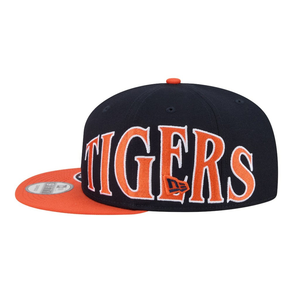 Detroit Tigers Stretched Two-Tone 9FIFTY Adjustable Hat Navy/Orange