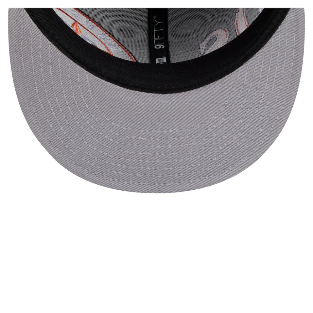 Houston Astros Stretched Two-Tone 9FIFTY Adjustable Hat Navy/Orange