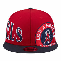 Los Angeles Angels Stretched Two-Tone 9FIFTY Adjustable Hat Red/Navy