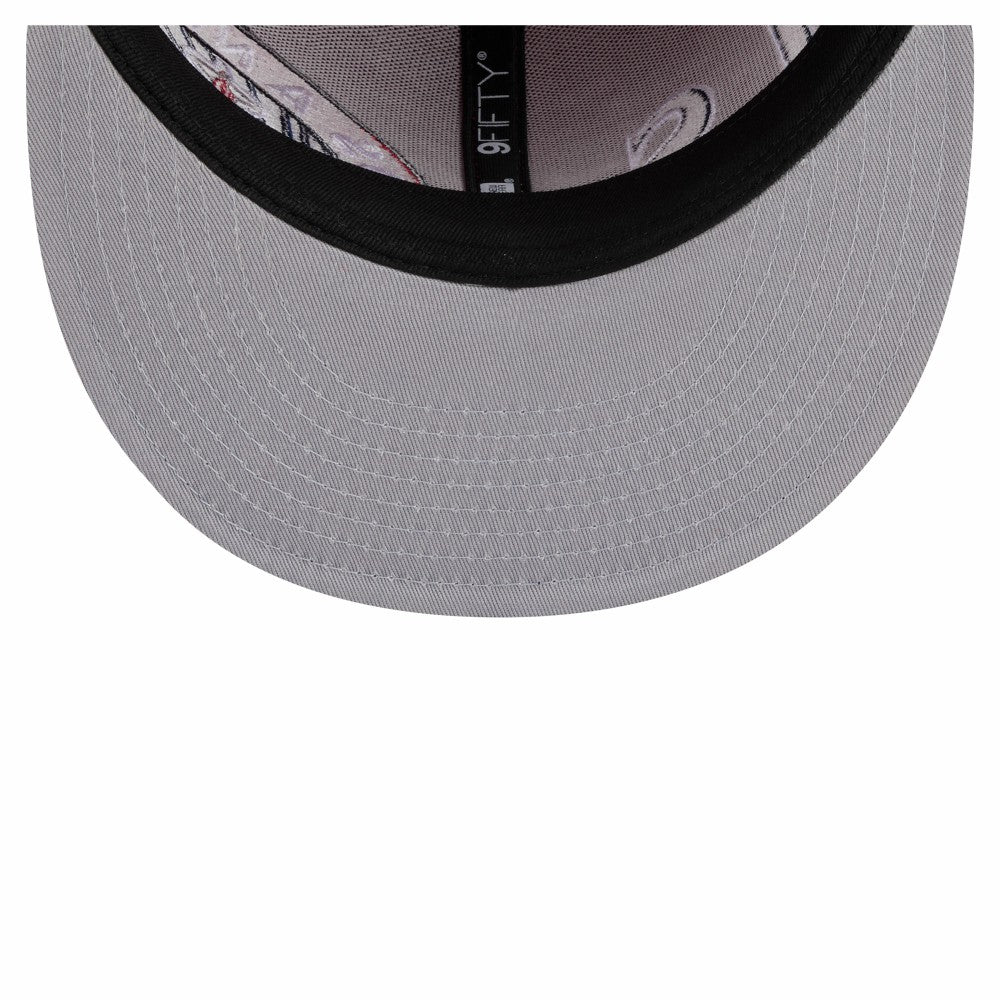Los Angeles Angels Stretched Two-Tone 9FIFTY Adjustable Hat Red/Navy