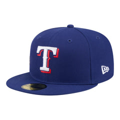 Texas Rangers City Patch 59FIFTY Fitted Hat Royal