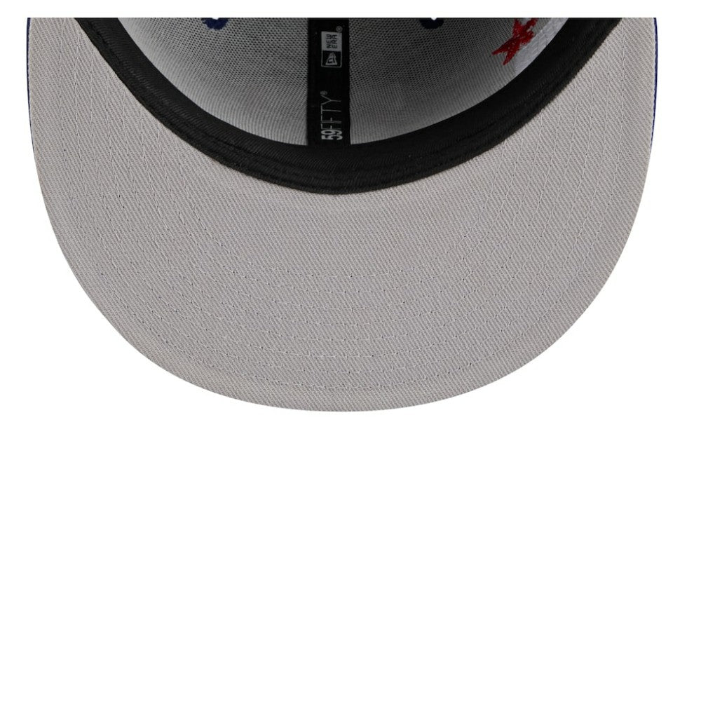 Texas Rangers City Patch 59FIFTY Fitted Hat Royal