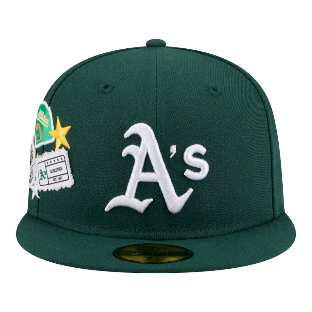 Athletics City Patch 59FIFTY Fitted Hat Green