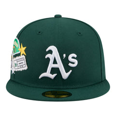 Athletics City Patch 59FIFTY Fitted Hat Green