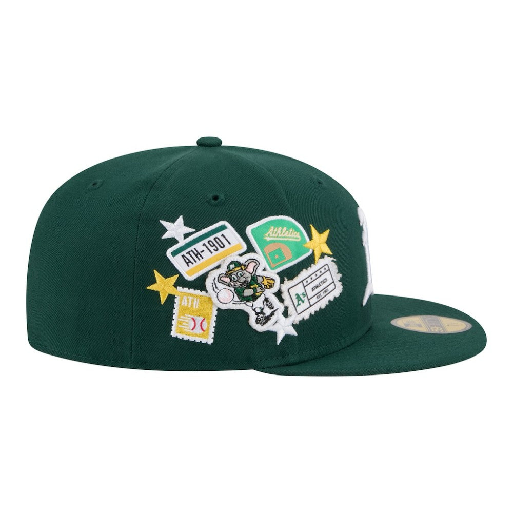 Athletics City Patch 59FIFTY Fitted Hat Green