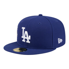 Los Angeles Dodgers City Patch 59FIFTY Fitted Hat Royal