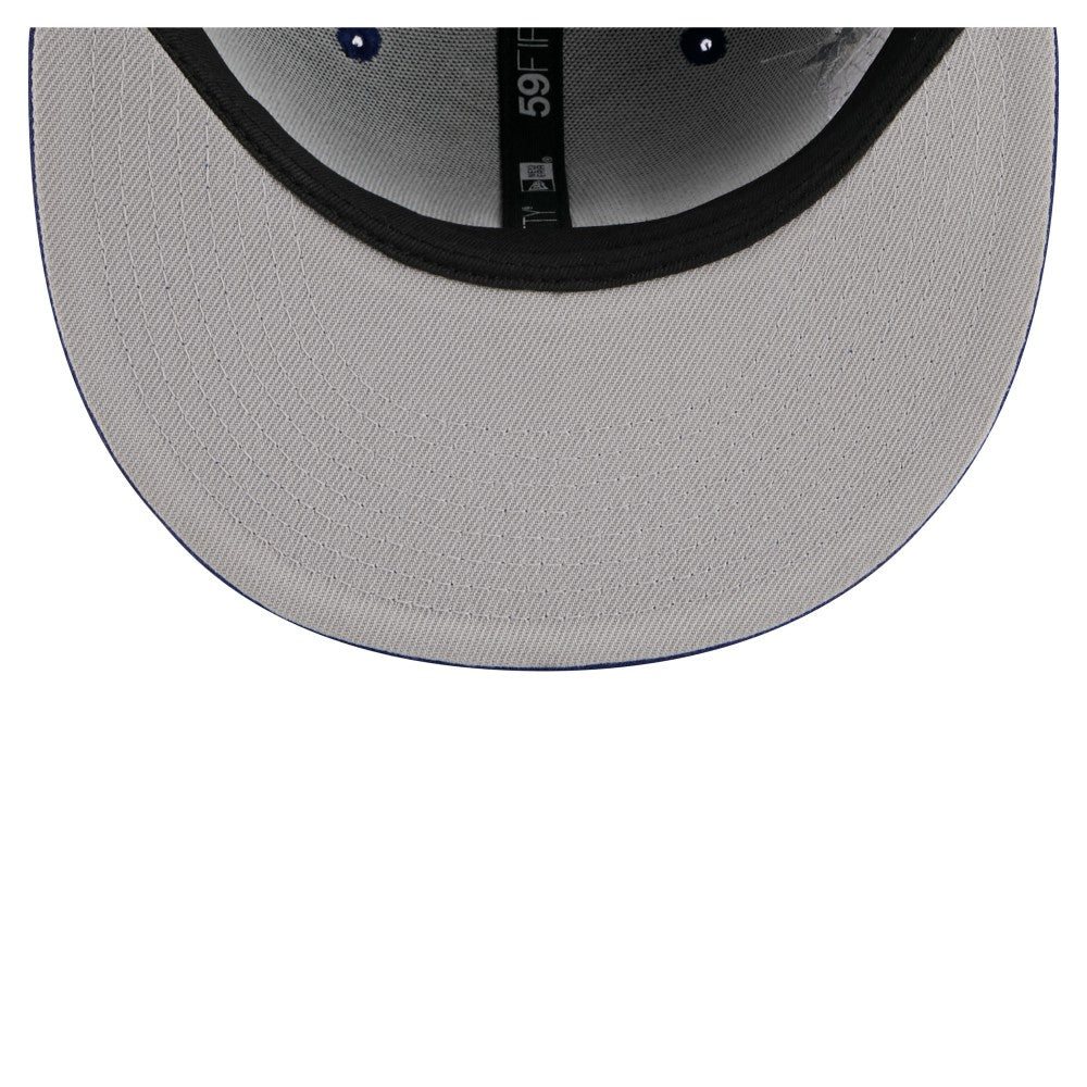 Los Angeles Dodgers City Patch 59FIFTY Fitted Hat Royal