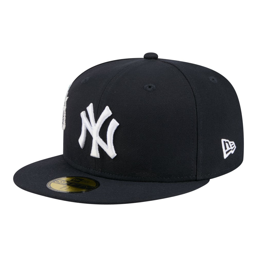 New York Yankees City Patch 59FIFTY Fitted Hat Navy