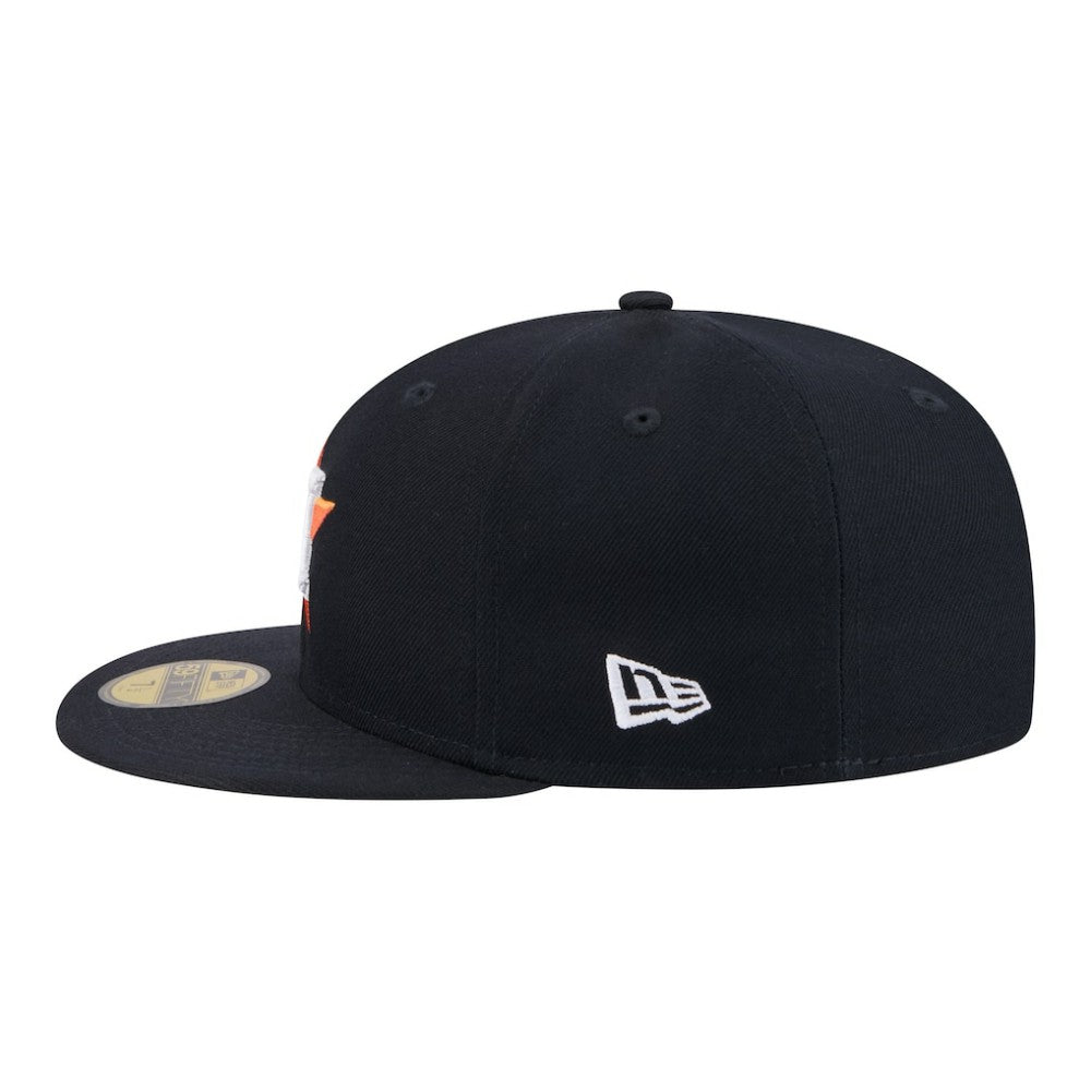 Houston Astros City Patch 59FIFTY Fitted Hat Navy