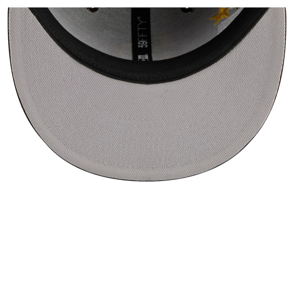 San Diego Padres City Patch 59FIFTY Fitted Hat Brown