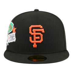 San Francisco Giants City Patch 59FIFTY Fitted Hat Black