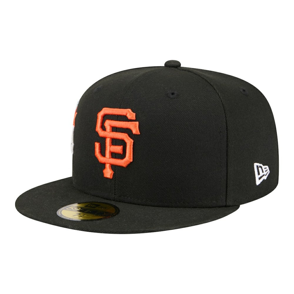 San Francisco Giants City Patch 59FIFTY Fitted Hat Black