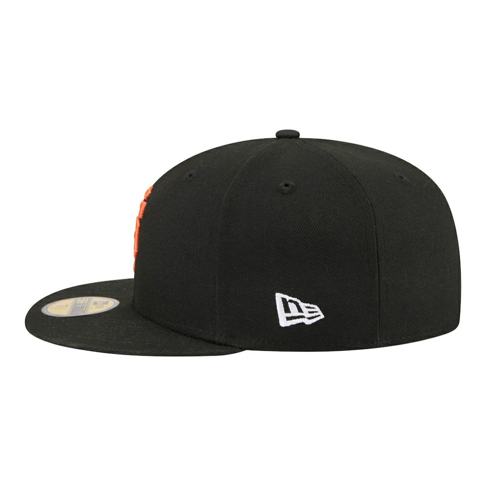 San Francisco Giants City Patch 59FIFTY Fitted Hat Black