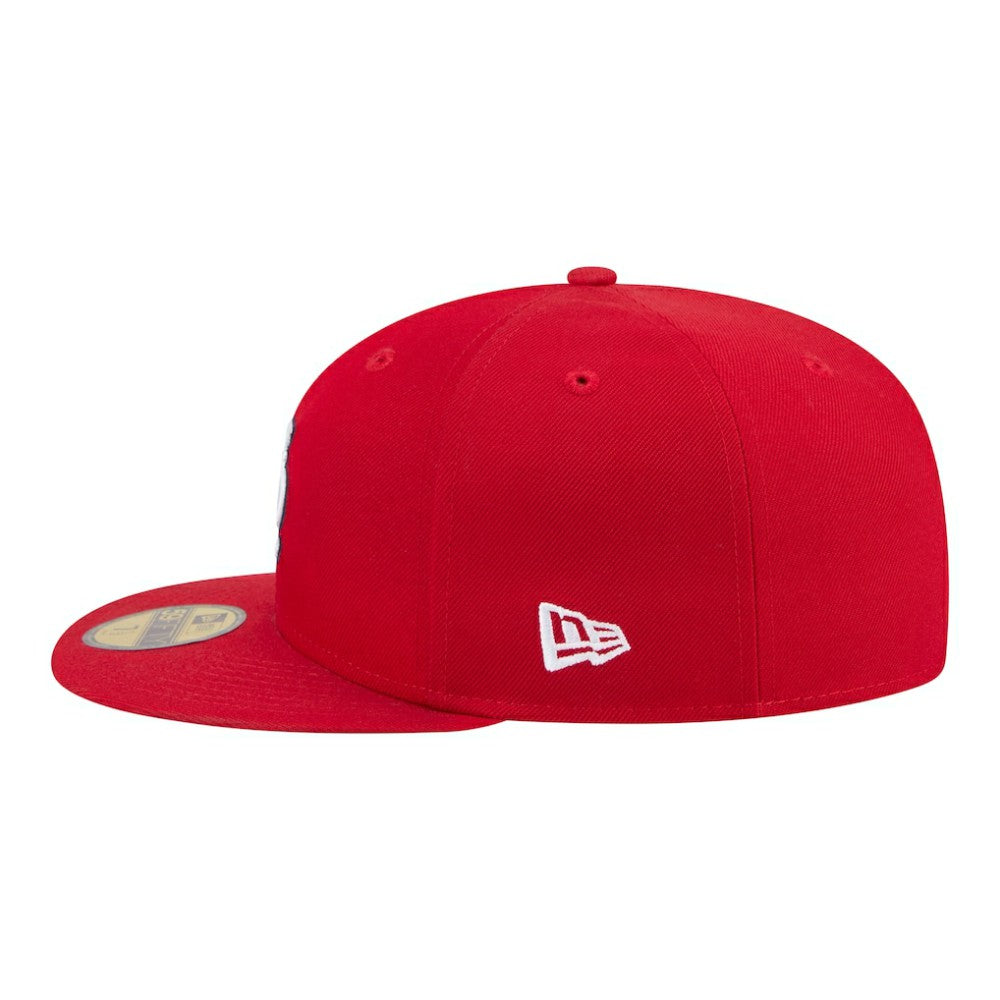St. Louis Cardinals City Patch 59FIFTY Fitted Hat Red