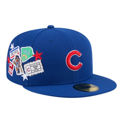 Chicago Cubs City Patch 59FIFTY Fitted Hat Royal