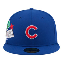 Chicago Cubs City Patch 59FIFTY Fitted Hat Royal