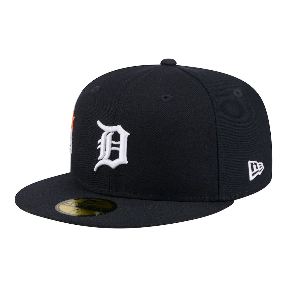 Detroit Tigers City Patch 59FIFTY Fitted Hat Navy