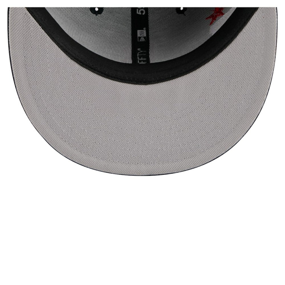 Boston Red Sox City Patch 59FIFTY Fitted Hat Navy