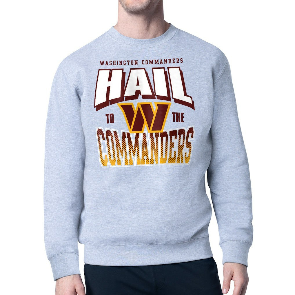 Washington Commanders Starter Comic Style Sweatshirt - Gray on sale