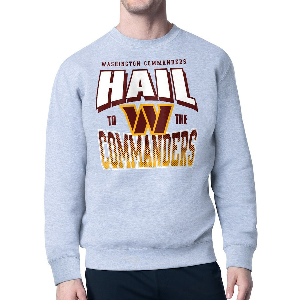 Washington Commanders Starter Comic Style Sweatshirt - Gray on sale