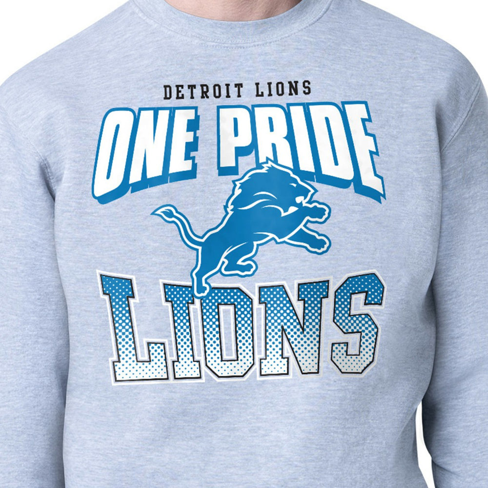 Detroit Lions Starter Comic Style Sweatshirt - Gray online