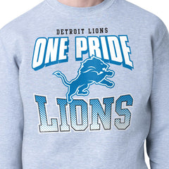 Detroit Lions Starter Comic Style Sweatshirt - Gray online