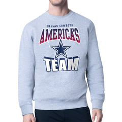Dallas Cowboys Starter Comic Style Sweatshirt - Gray sale