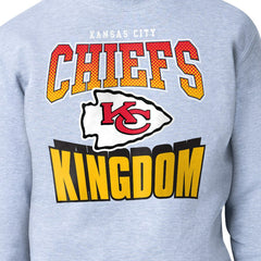 Kansas City Chiefs Starter Comic Style Sweatshirt - Gray outlet