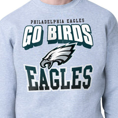 Philadelphia Eagles Starter Comic Style Sweatshirt - Gray on sale