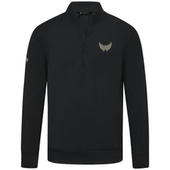 Washington Capitals Levelwear Copper Upright Quarter-Zip Pullover - Black Pullover