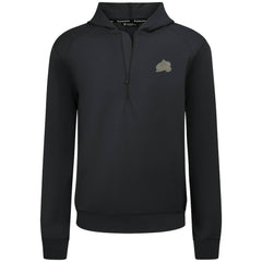 Colorado Avalanche Levelwear Technic Quarter-Zip Pullover Hoodie - Black Hoodies