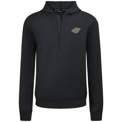 Minnesota Wild Levelwear Technic Quarter-Zip Pullover Hoodie - Black Hoodies