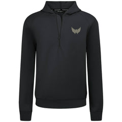 Washington Capitals Levelwear Technic Quarter-Zip Pullover Hoodie - Black Hoodies