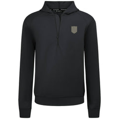 Vegas Golden Knights Levelwear Technic Quarter-Zip Pullover Hoodie - Black Hoodies