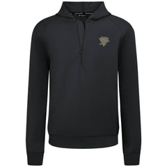 Pittsburgh Penguins Levelwear Technic Quarter-Zip Pullover Hoodie - Black Hoodies