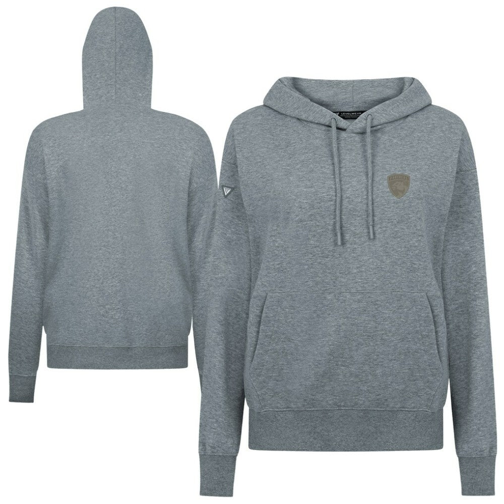 Florida Panthers Levelwear Women's Adorn Copper Hoodie - Gray Hoodies