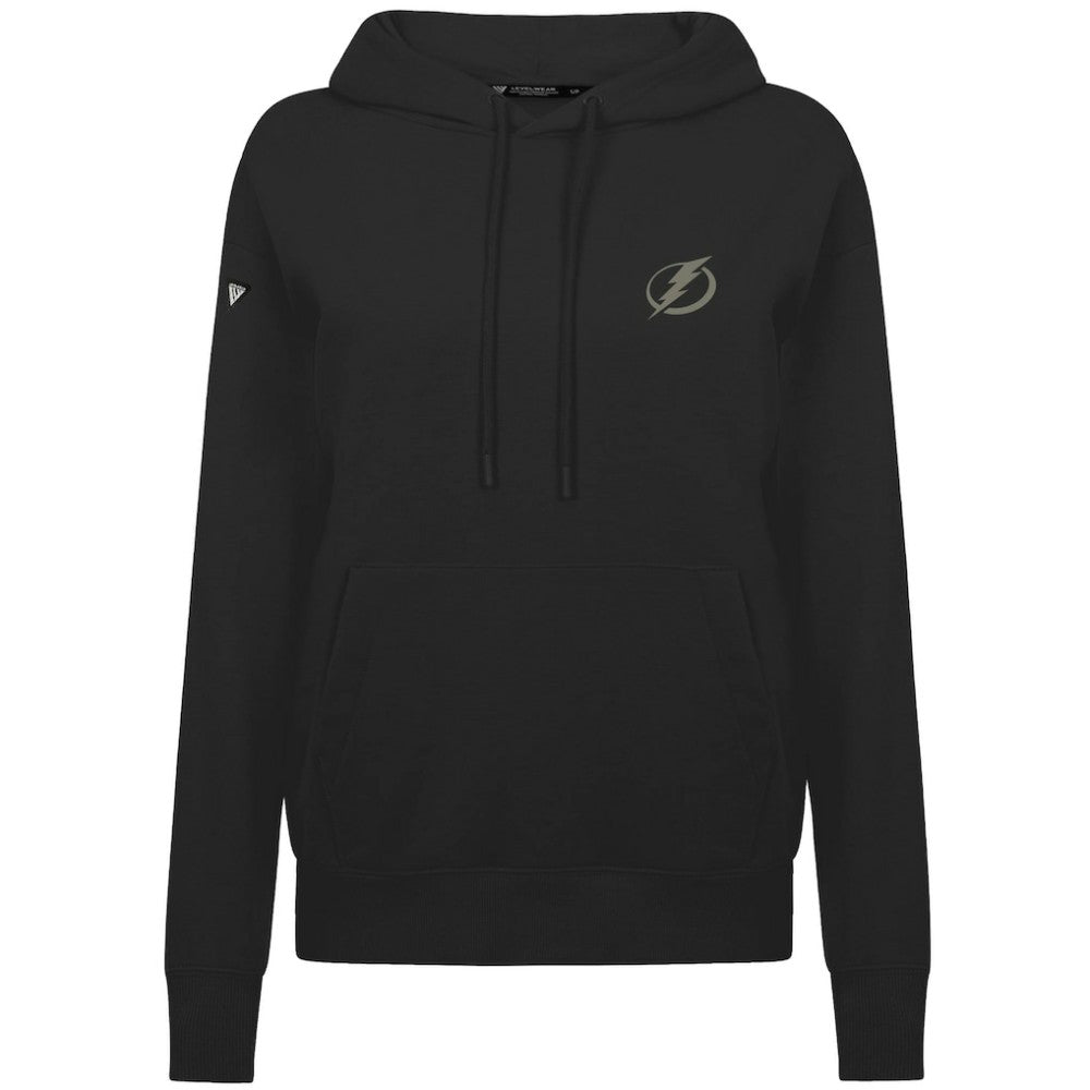 Tampa Bay Lightning Levelwear Women's Adorn Copper Hoodie - Black Hoodies