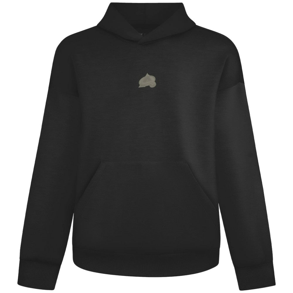 Colorado Avalanche Levelwear Luxe Signature Copper Hoodie - Black Hoodies