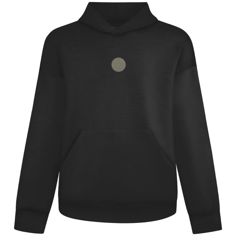Edmonton Oilers Levelwear Luxe Signature Copper Hoodie - Black Hoodies