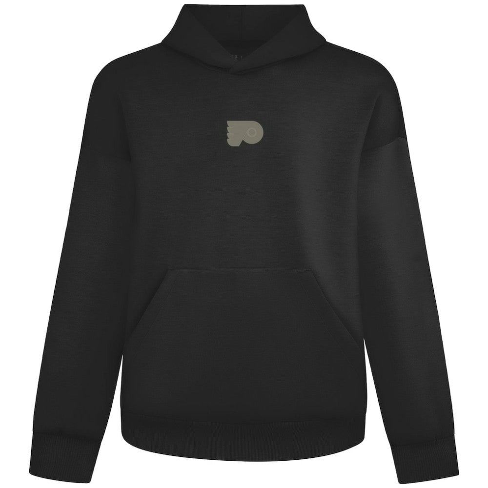 Philadelphia Flyers Levelwear Luxe Signature Copper Hoodie - Black Hoodies
