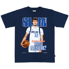 Cooper Flagg Dallas Mavericks SLAM Unisex Cover T-Shirt sale - Navy outlet
