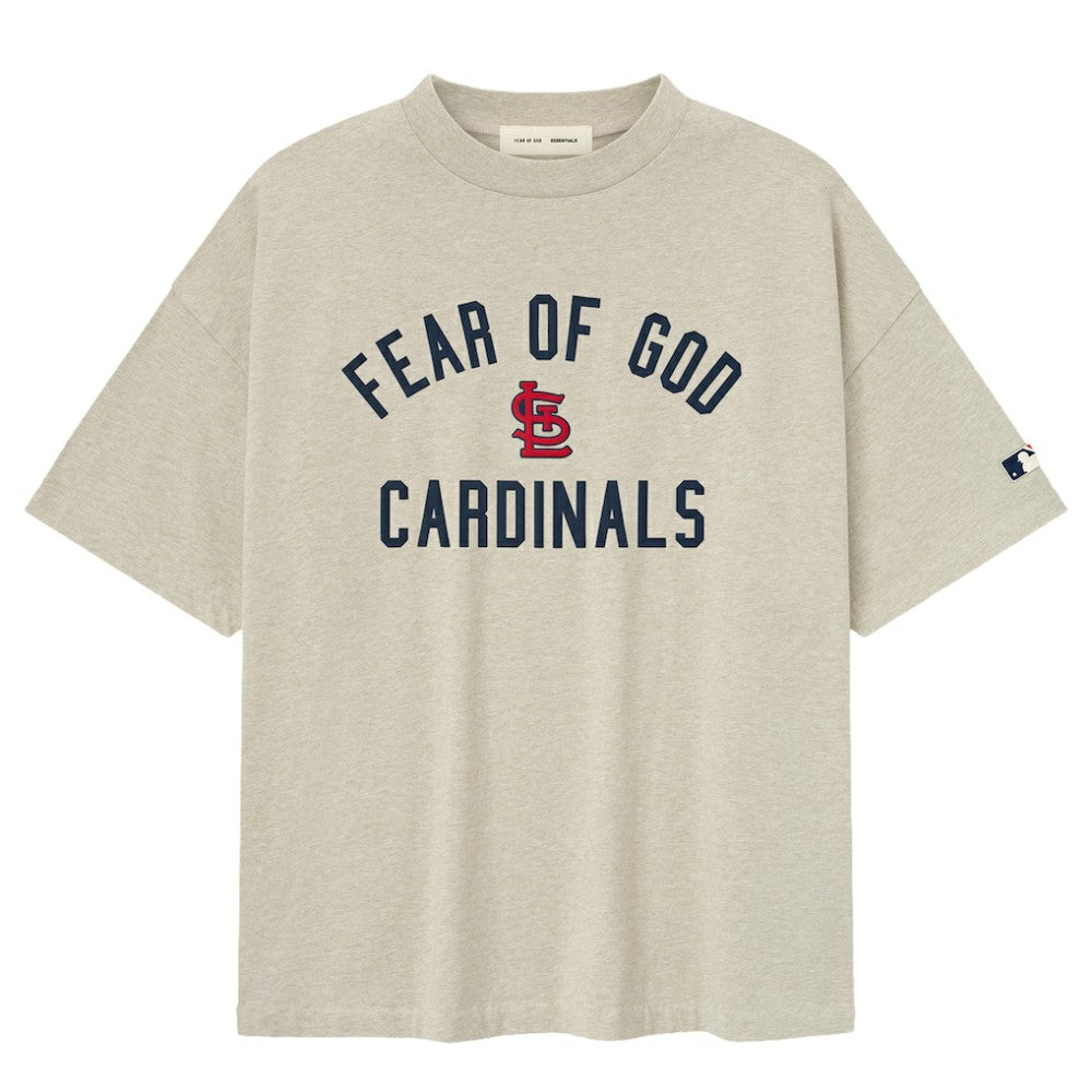 St. Louis Cardinals Fear of God x MLB 90's Fit T-Shirt Homestead Heather Gray
