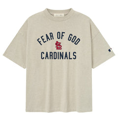 St. Louis Cardinals Fear of God x MLB 90's Fit T-Shirt Homestead Heather Gray