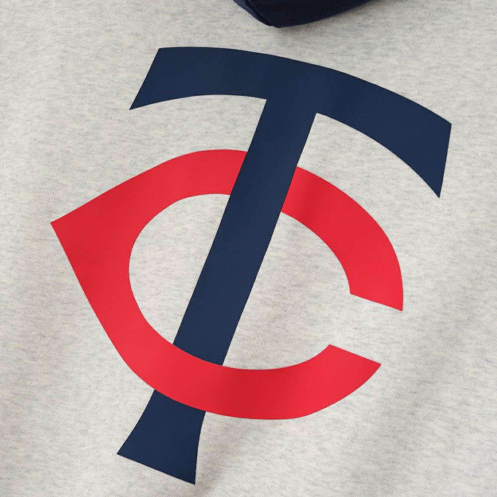 Minnesota Twins Fear of God x MLB Sport Fit Hoodie Light Heather Gray/Navy