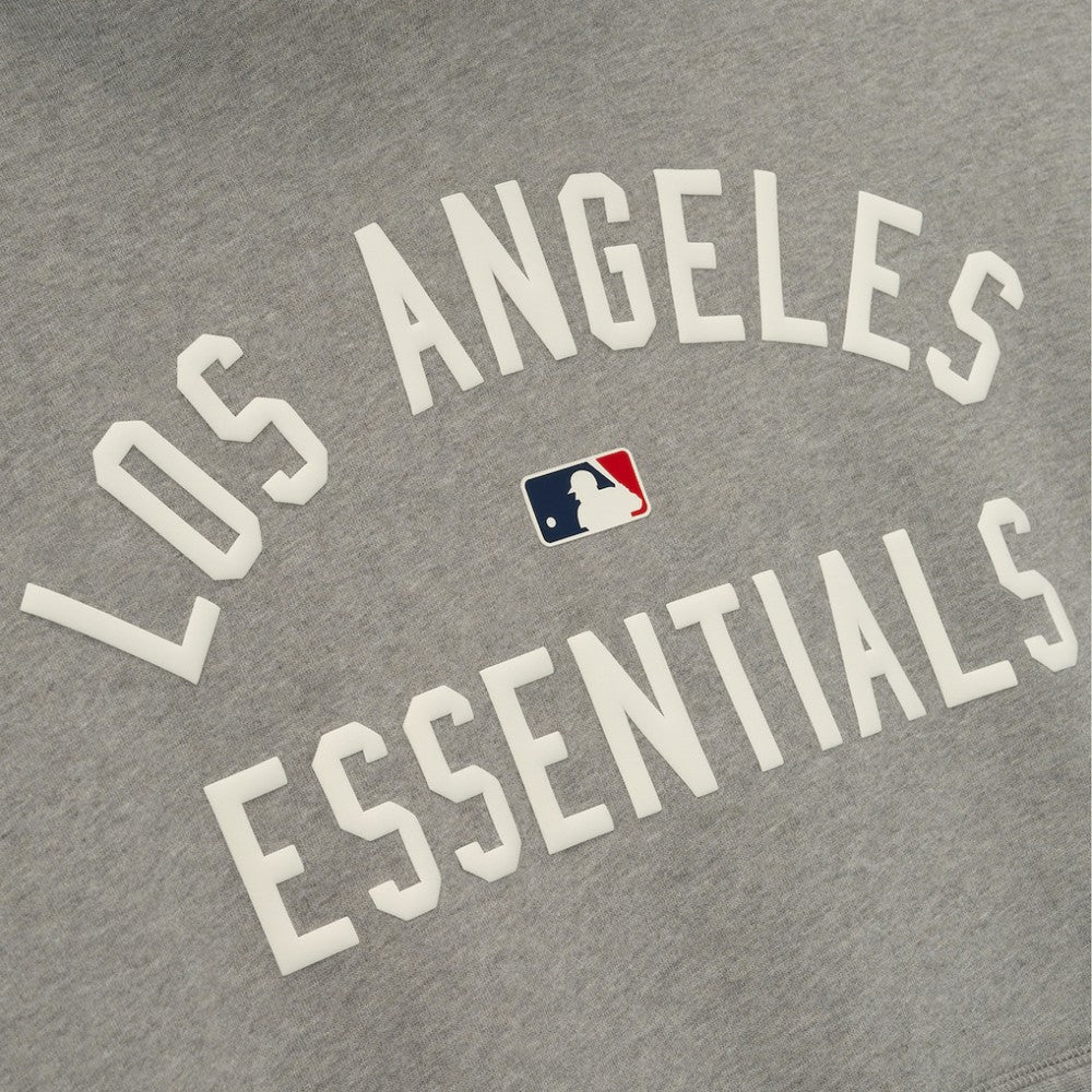 Los Angeles Dodgers Fear of God x MLB Sport Fit Hoodie Warm Heather Gray/Royal