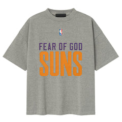 Phoenix Suns Fear of God x NBA Classic Fit T-Shirt - Dark Heather Gray shop