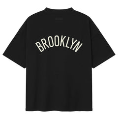 Brooklyn Nets Fear of God x NBA Classic Fit T-Shirt - Black online