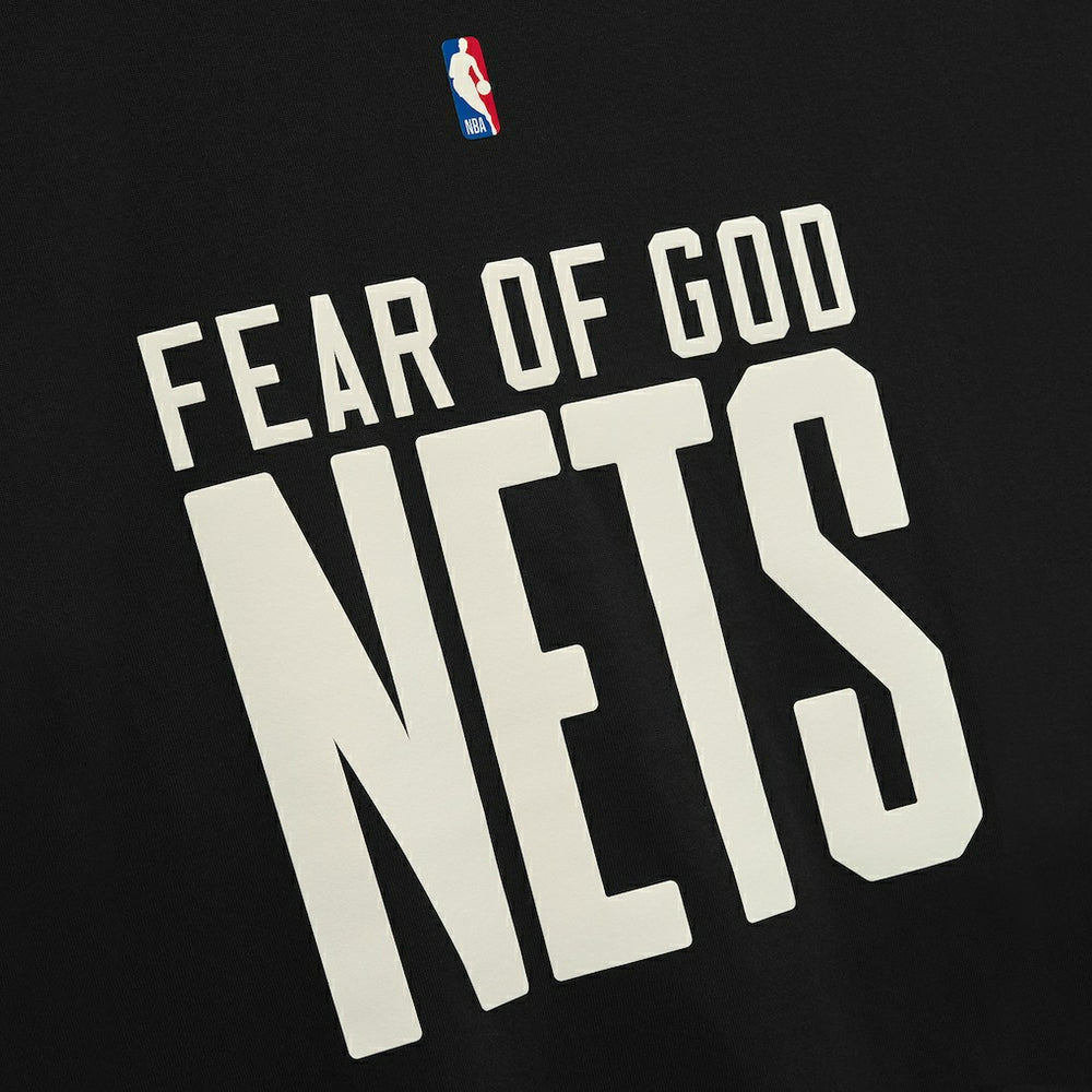 Brooklyn Nets Fear of God x NBA Classic Fit T-Shirt - Black online