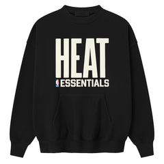 Miami Heat Fear of God x NBA Unisex Sport Sweatshirt - Heather Black cheap
